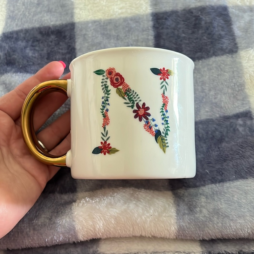 Opalhouse porcelain mug new